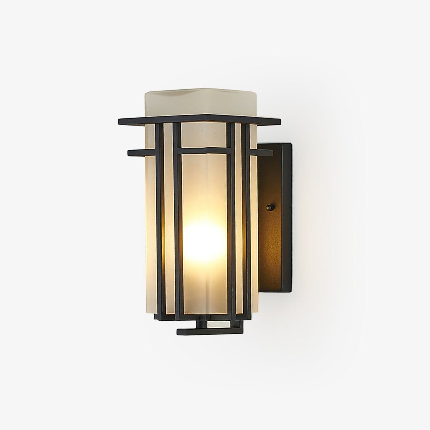 Outdoor Wall Lamp Linden Retro Design | IP65 Waterproof | Iron Glass | E26 E27 Compatible | Exterior Lighting for Entrance and Garden