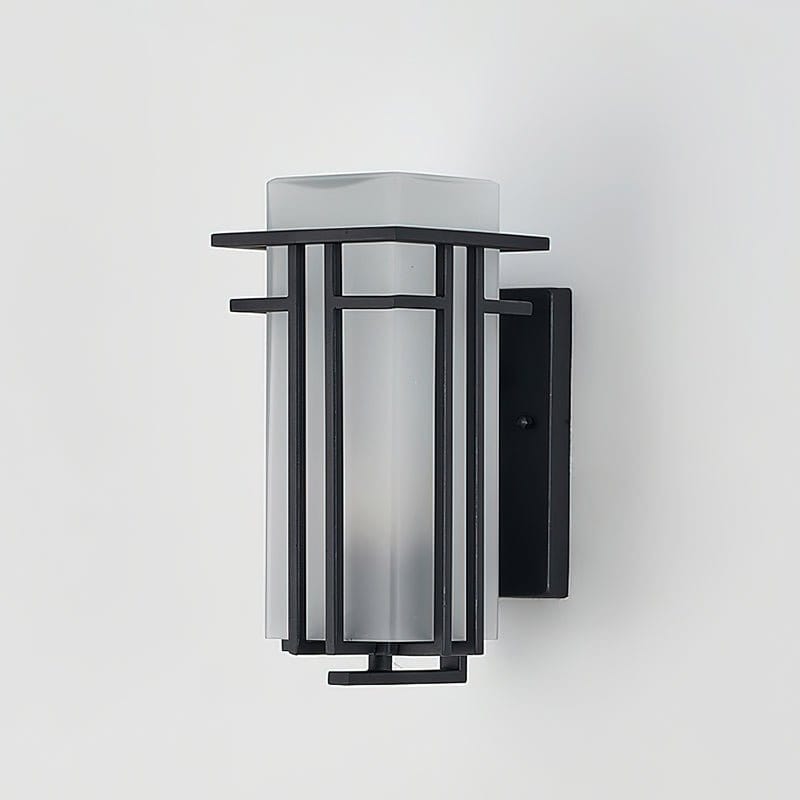 Outdoor Wall Lamp Linden Retro Design | IP65 Waterproof | Iron Glass | E26 E27 Compatible | Exterior Lighting for Entrance and Garden