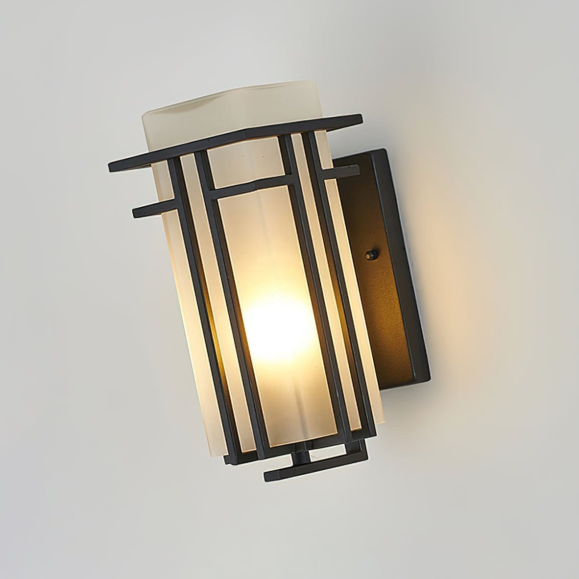 Outdoor Wall Lamp Linden Retro Design | IP65 Waterproof | Iron Glass | E26 E27 Compatible | Exterior Lighting for Entrance and Garden
