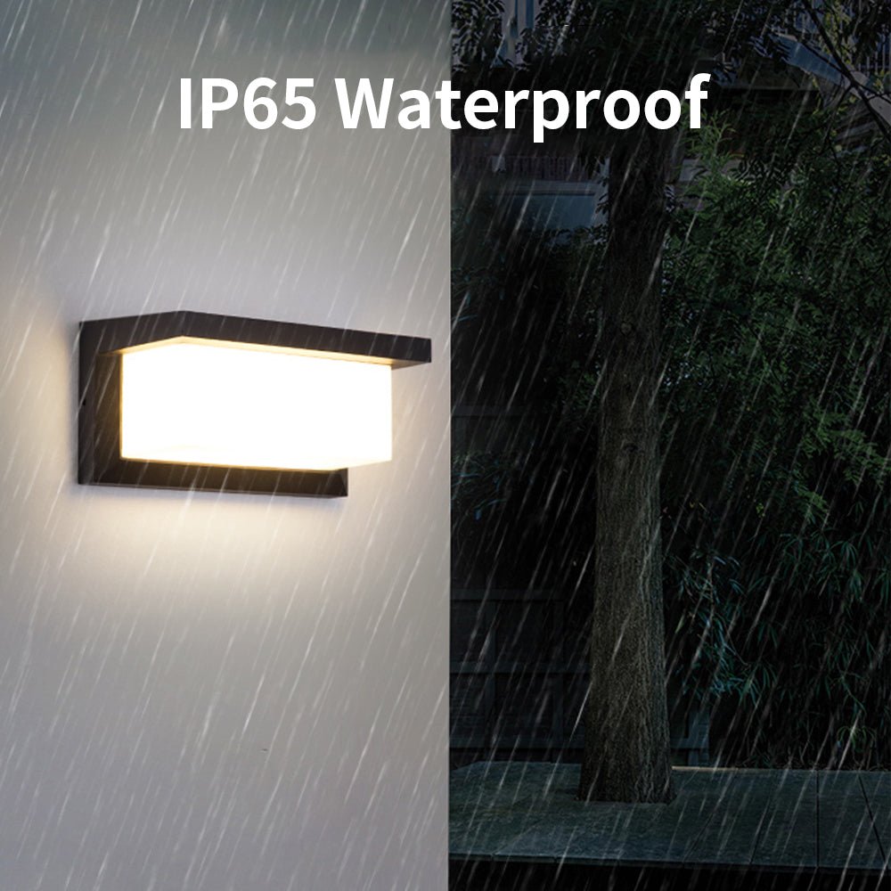 Motion Sensor Wall Lamp | Outdoor Indoor LED Security Light | Aluminum Smart Wall Light | Automatic Activated Lighting Fixture