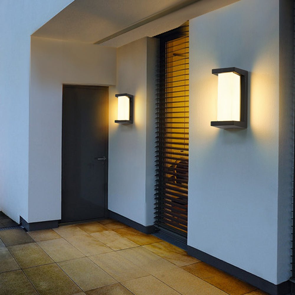 Motion Sensor Wall Lamp | Outdoor Indoor LED Security Light | Aluminum Smart Wall Light | Automatic Activated Lighting Fixture