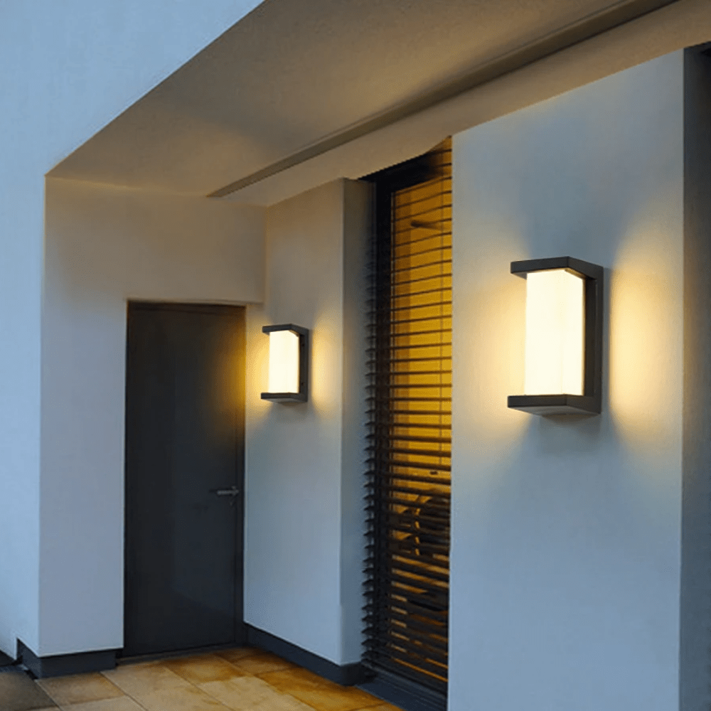 Motion Sensor Wall Lamp | Outdoor Indoor LED Security Light | Aluminum Smart Wall Light | Automatic Activated Lighting Fixture