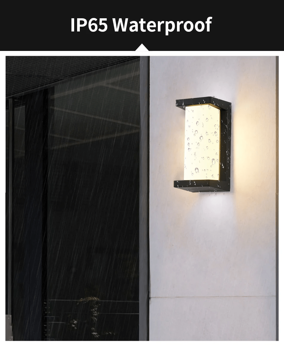 Motion Sensor Wall Lamp | Outdoor Indoor LED Security Light | Aluminum Smart Wall Light | Automatic Activated Lighting Fixture