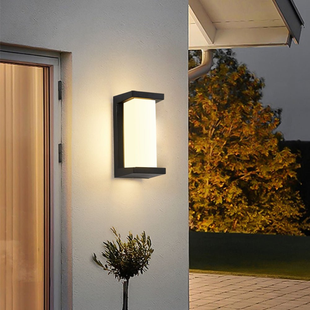 Motion Sensor Wall Lamp | Outdoor Indoor LED Security Light | Aluminum Smart Wall Light | Automatic Activated Lighting Fixture