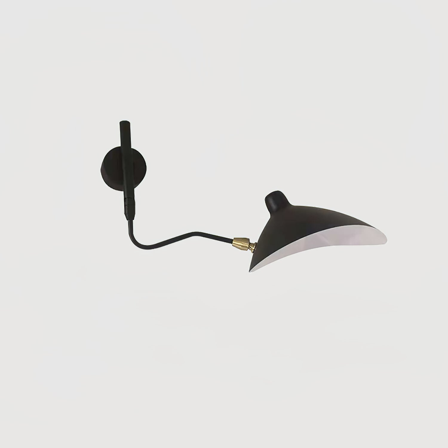 Serge Mouille Inspired Wall Lamp | Adjustable Arm Wall Light | E26/E27 Modern Sculptural Lighting | Indoor Designer Fixture