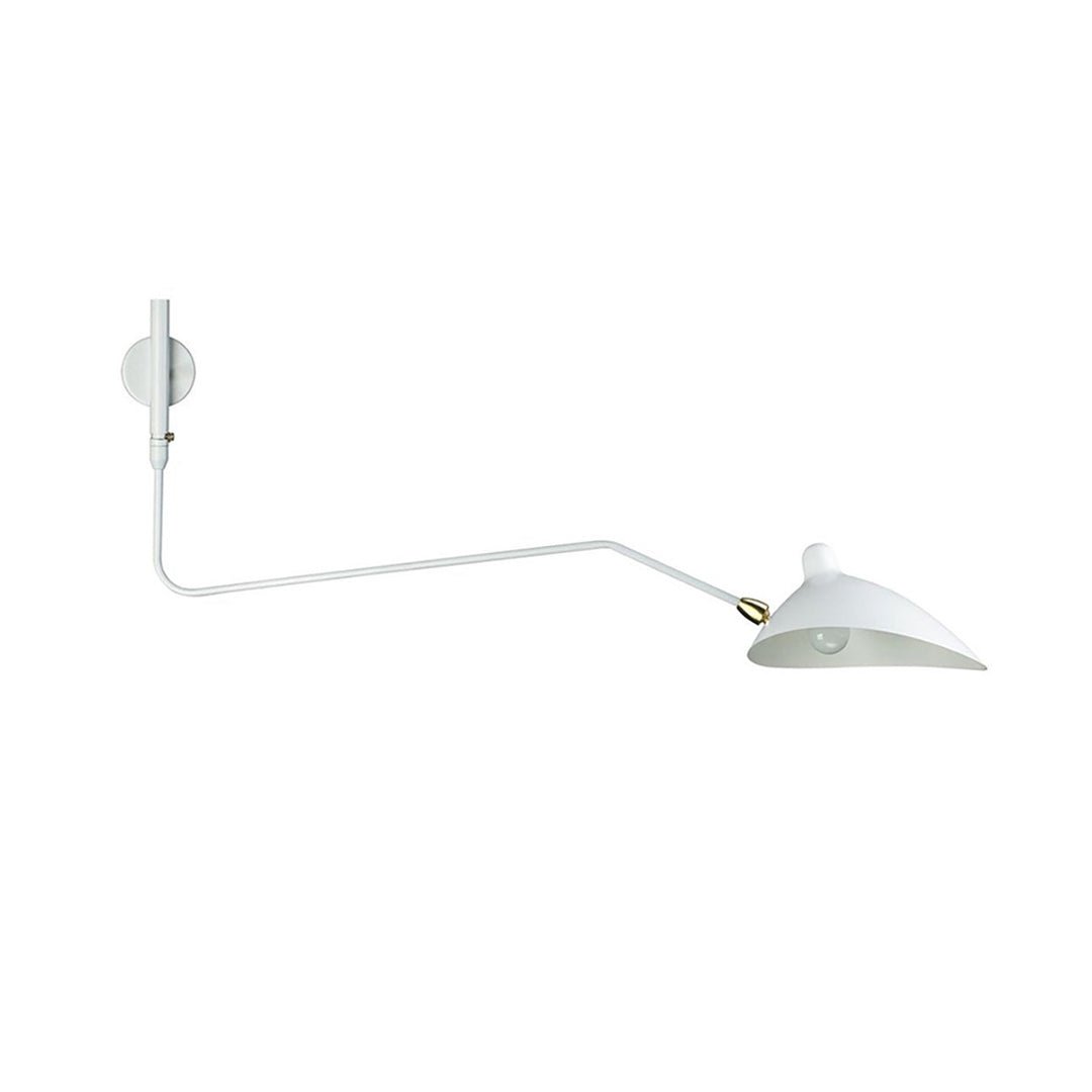 Serge Mouille Inspired Wall Lamp | Adjustable Arm Wall Light | E26/E27 Modern Sculptural Lighting | Indoor Designer Fixture