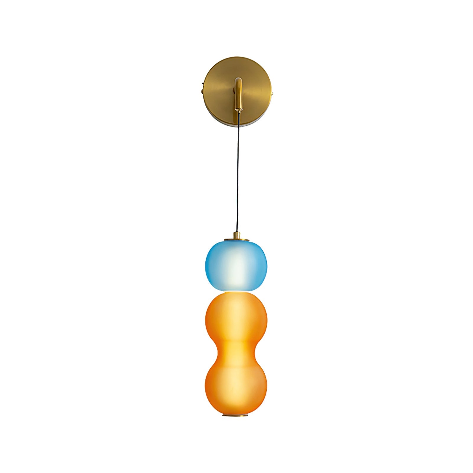 Wall Lamp Surge Gold Floral LED Wall Light | Beige Orchid Decorative Sconce | Integrated LED Indoor Lighting | Luxury Accent Fixture