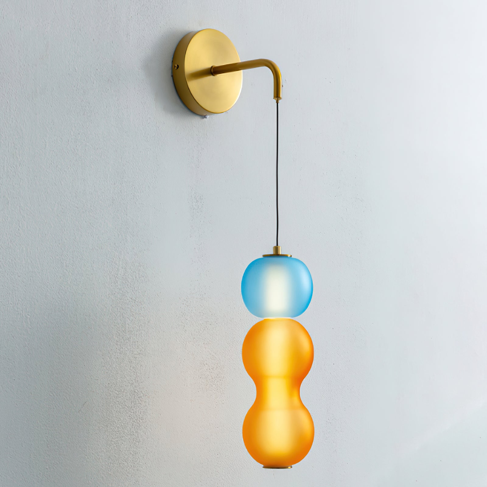 Wall Lamp Surge Gold Floral LED Wall Light | Beige Orchid Decorative Sconce | Integrated LED Indoor Lighting | Luxury Accent Fixture