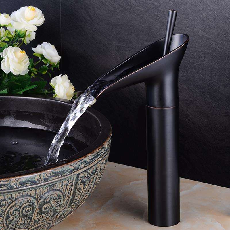 Faucet for Kitchen & Bathroom | Waterfall Sink Faucet | Antique Sink Faucet | Armaturix