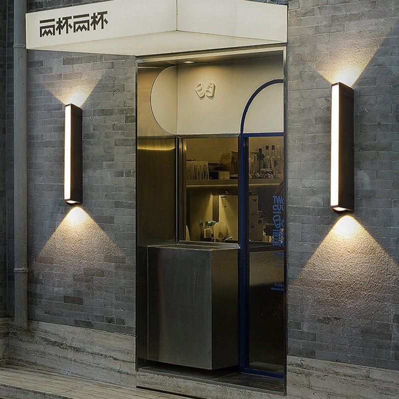 Waterproof Outdoor Wall Lamp | IP-Rated LED Aluminum Wall Light | Modern Exterior Security Lighting | Patio & Garden Fixture