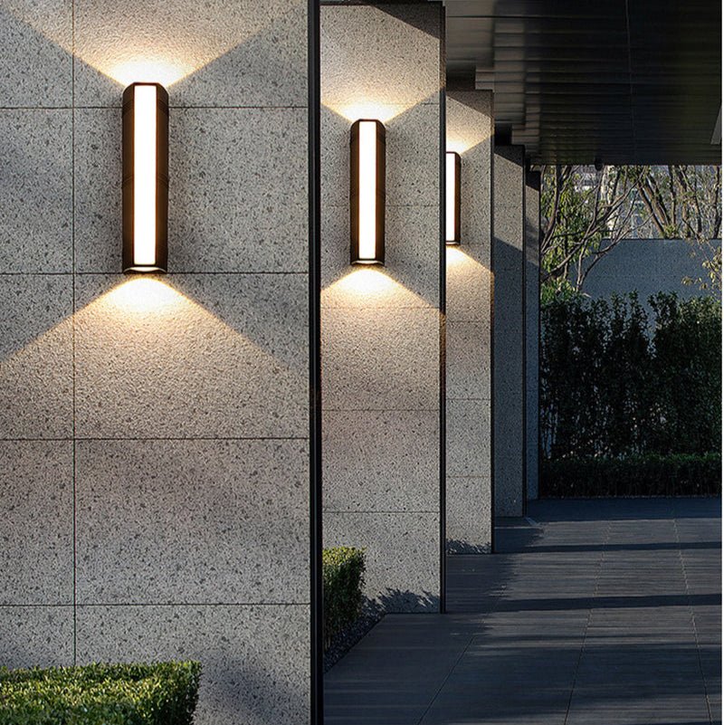 Waterproof Outdoor Wall Lamp | IP-Rated LED Aluminum Wall Light | Modern Exterior Security Lighting | Patio & Garden Fixture