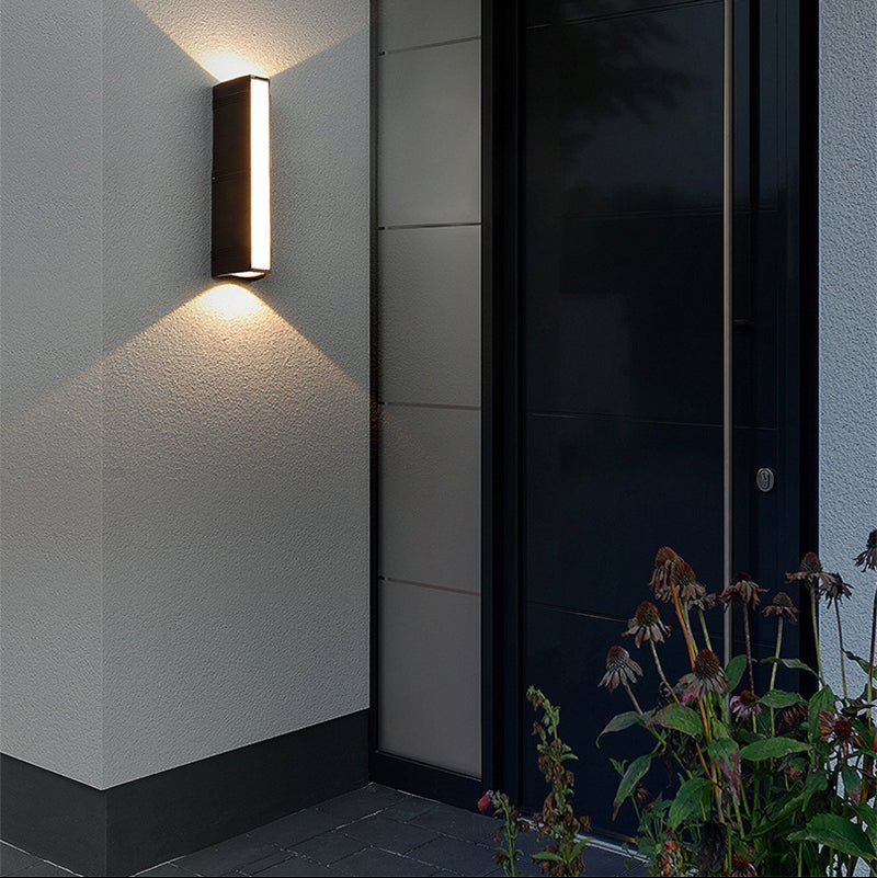 Waterproof Outdoor Wall Lamp | IP-Rated LED Aluminum Wall Light | Modern Exterior Security Lighting | Patio & Garden Fixture