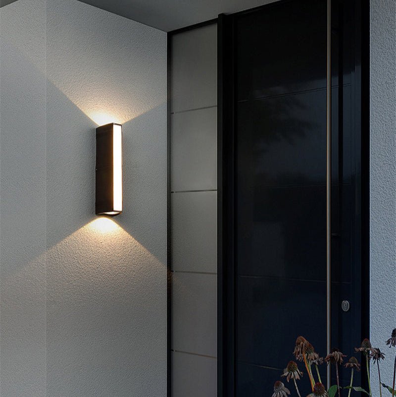 Waterproof Outdoor Wall Lamp | IP-Rated LED Aluminum Wall Light | Modern Exterior Security Lighting | Patio & Garden Fixture
