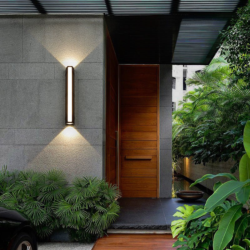 Waterproof Outdoor Wall Lamp | IP-Rated LED Aluminum Wall Light | Modern Exterior Security Lighting | Patio & Garden Fixture