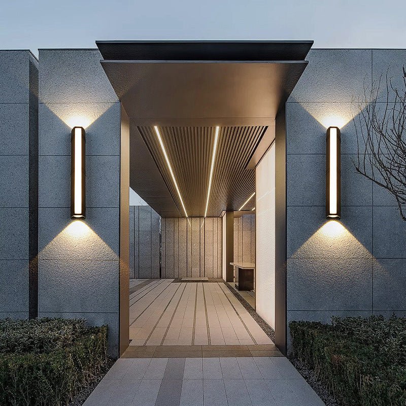 Waterproof Outdoor Wall Lamp | IP-Rated LED Aluminum Wall Light | Modern Exterior Security Lighting | Patio & Garden Fixture