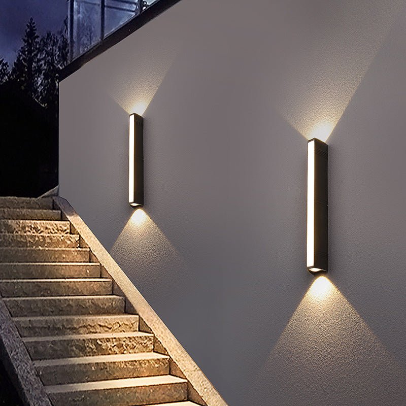 Waterproof Outdoor Wall Lamp | IP-Rated LED Aluminum Wall Light | Modern Exterior Security Lighting | Patio & Garden Fixture