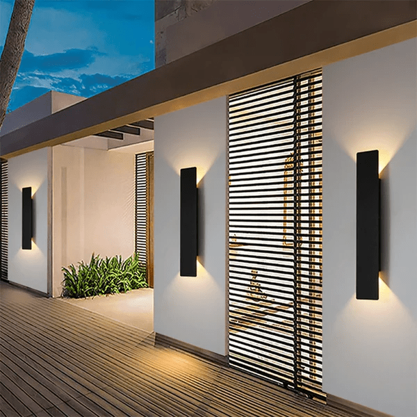 Waterproof LED Strip Wall Lamp | IP65 Aluminum Outdoor Light | Modern Minimalist Wall Lighting | Indoor & Exterior Accent Fixture