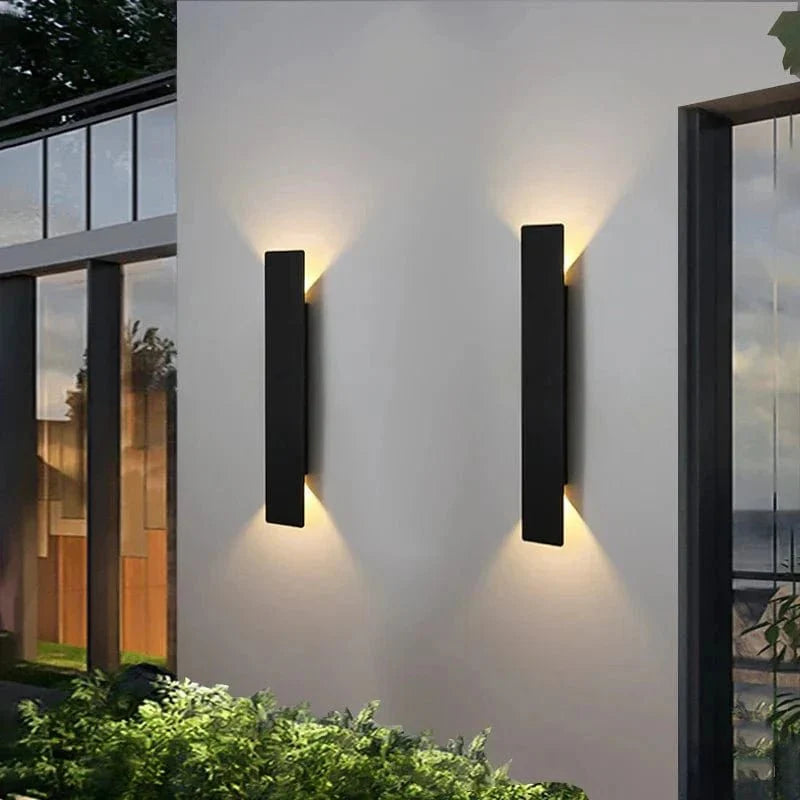 Waterproof LED Strip Wall Lamp | IP65 Aluminum Outdoor Light | Modern Minimalist Wall Lighting | Indoor & Exterior Accent Fixture