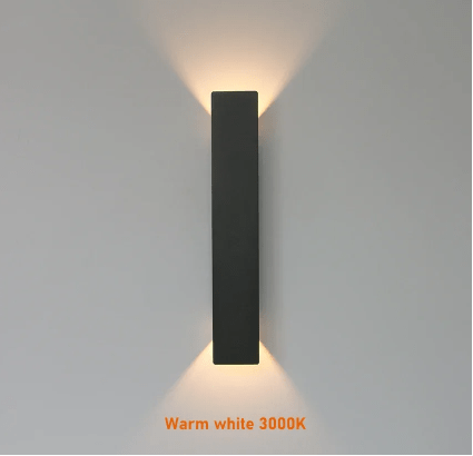 Waterproof LED Strip Wall Lamp | IP65 Aluminum Outdoor Light | Modern Minimalist Wall Lighting | Indoor & Exterior Accent Fixture