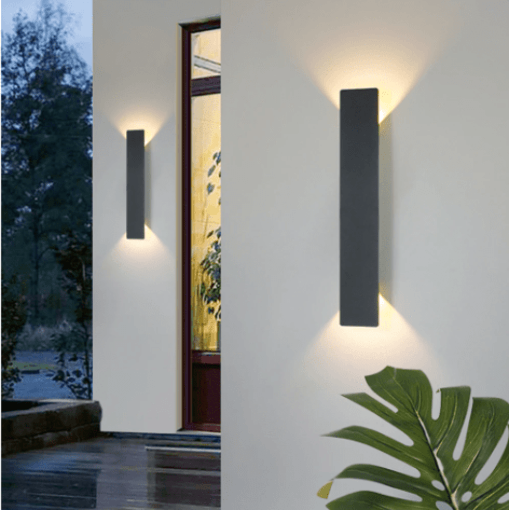 Waterproof LED Strip Wall Lamp | IP65 Aluminum Outdoor Light | Modern Minimalist Wall Lighting | Indoor & Exterior Accent Fixture