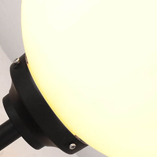 Waterproof Solar Wall Lamp Outdoor | LED Globe Wall Light | Solar-Powered Exterior Lighting | Garden & Entrance Security Lamp