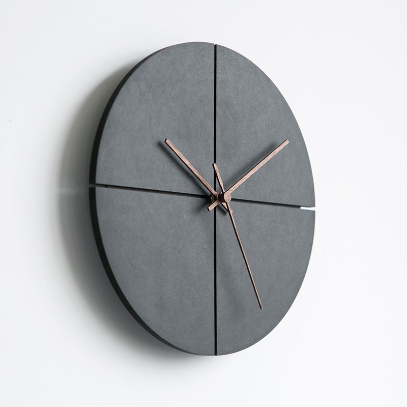 Modern Digital Wall Clock with LED Display 20 cm for Home Office | Compact Space Saving Design | Battery Operated