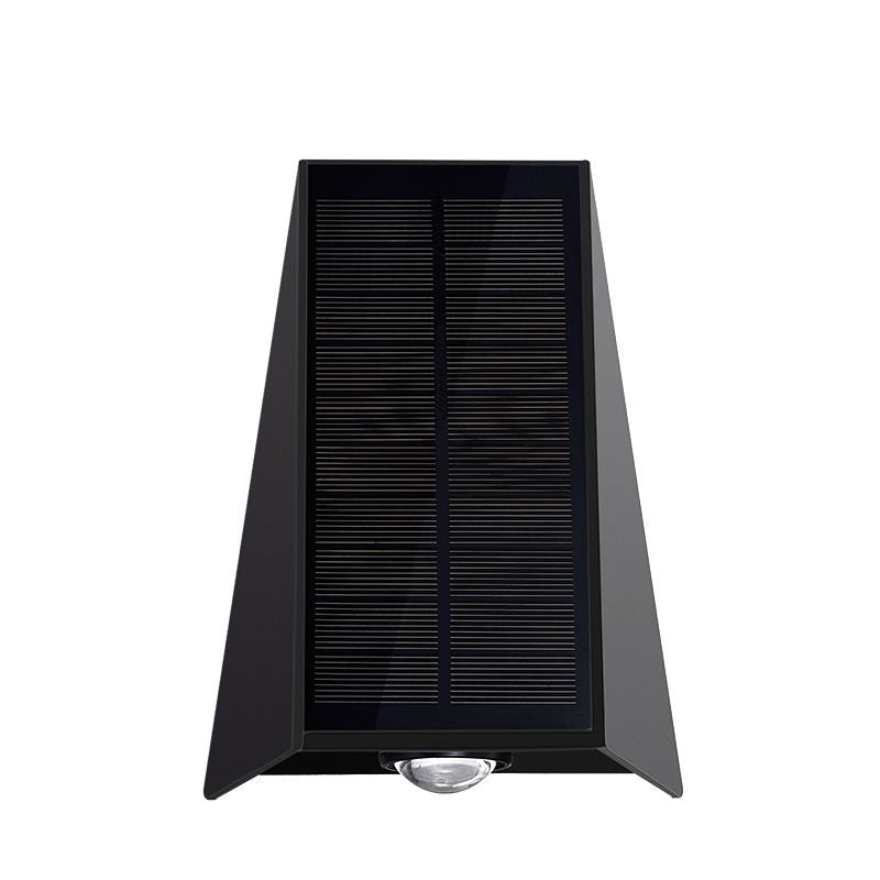Solar LED Wall Lamp | Outdoor Waterproof Up & Down Light | Rotatable Solar Wall Lighting | ABS+PC Garden & Patio Light