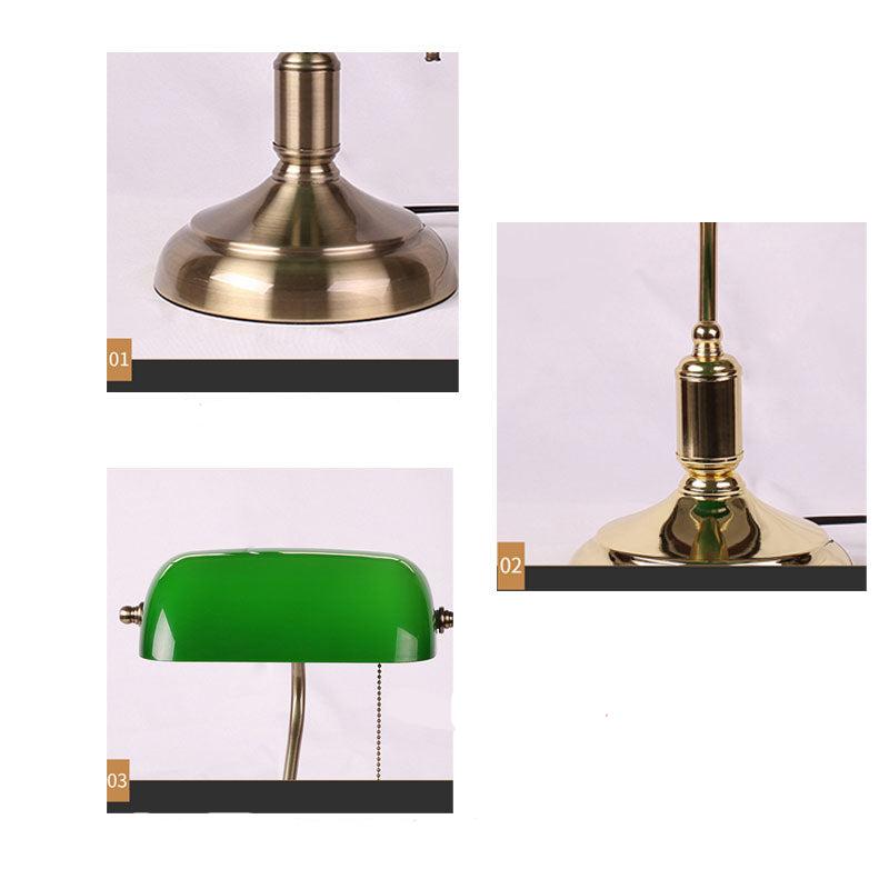 Glass Table Lamp in European Style