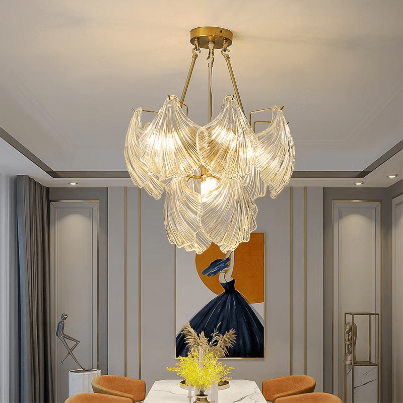 Soft Shell Chandelier