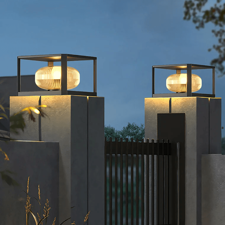 Solar Lume Outdoor Light LED Garden Lamp | IP65 Waterproof | Metal Steel Design | E27 LED Solar Patio & Pathway Lighting