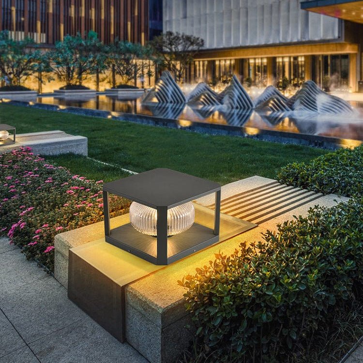 Solar Lume Outdoor Light LED Garden Lamp | IP65 Waterproof | Metal Steel Design | E27 LED Solar Patio & Pathway Lighting