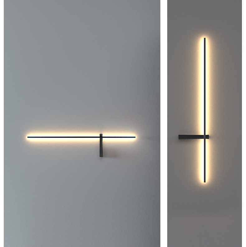 Outdoor Pillar Wall Light LED Modern Column Lamp | IP65 Waterproof Garden Lighting | 12W 18W 24W | Pathway Patio Entrance Light