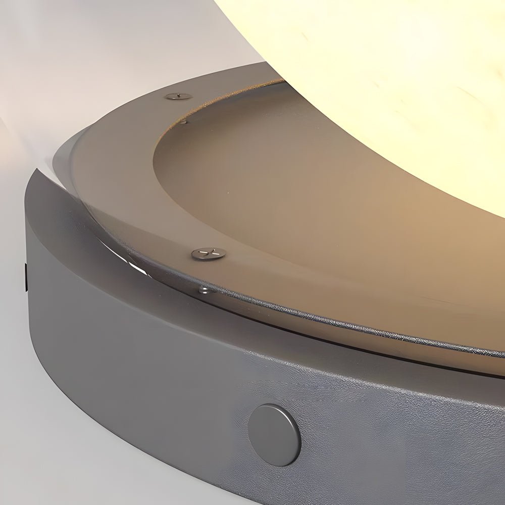 Outdoor Pillar Lamp Modern Moonlight Garden Light | IP65 Waterproof Stainless Steel Acrylic | E27 LED Wired Solar Option