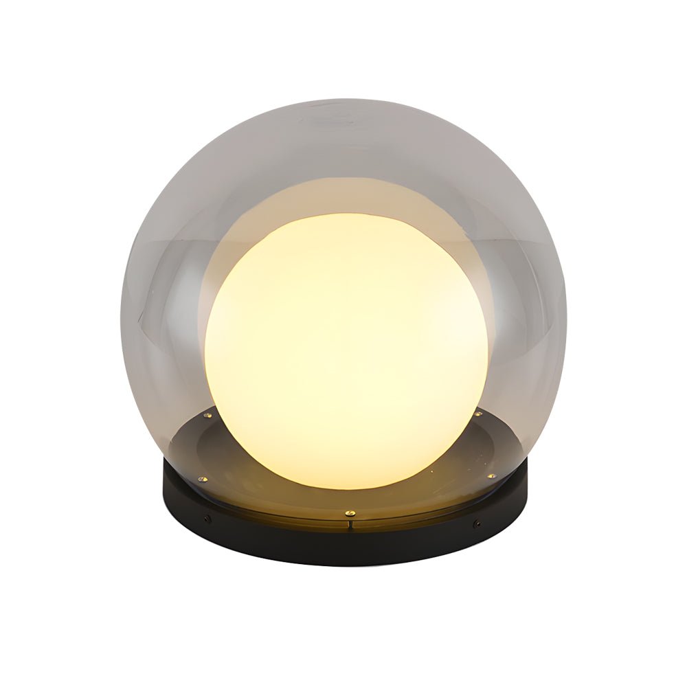 Outdoor Pillar Lamp Modern Moonlight Garden Light | IP65 Waterproof Stainless Steel Acrylic | E27 LED Wired Solar Option