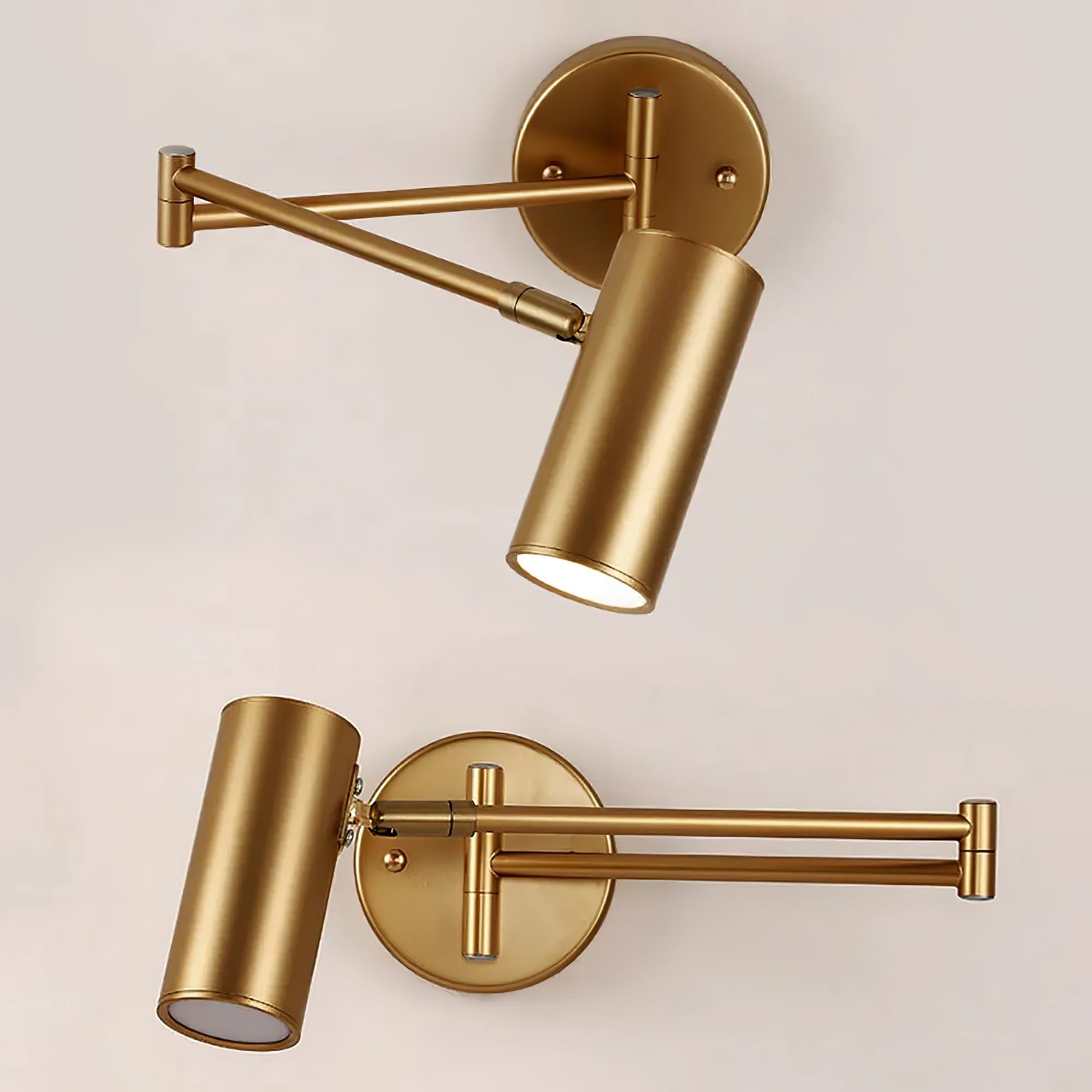 Swing Arm Wall Lamp Adjustable LED Wall Light | Rotating Modern Sconce | Metal & Acrylic | 3000K–6000K Indoor Lighting