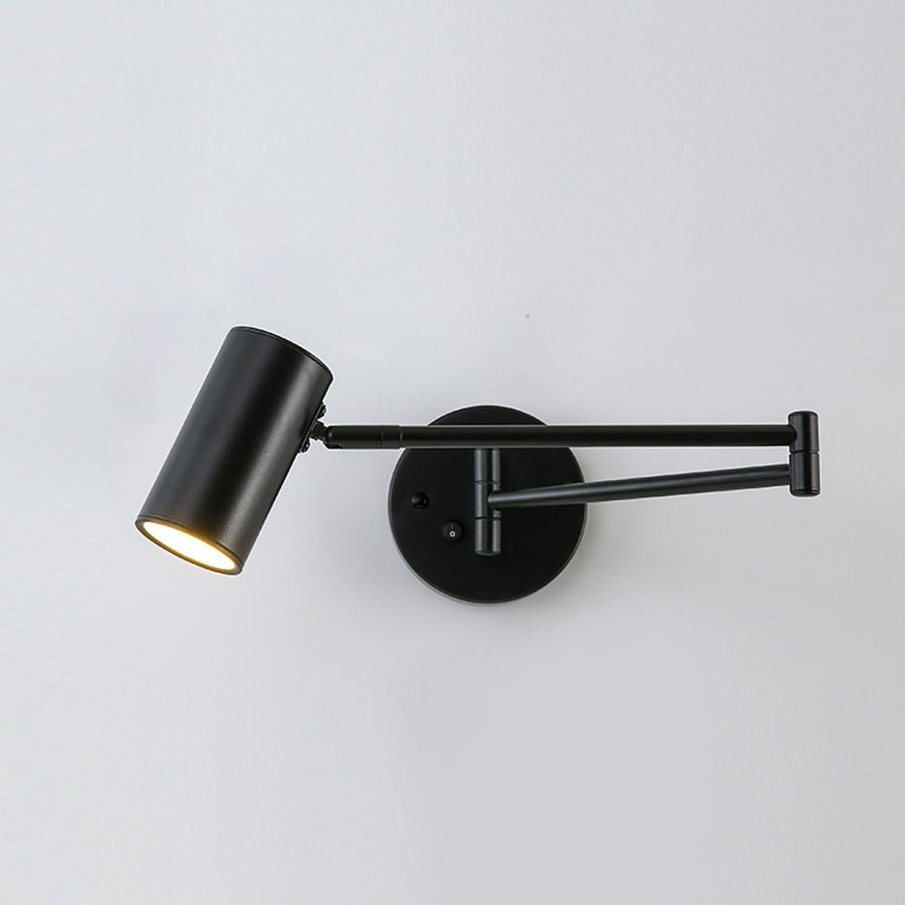 Swing Arm Wall Lamp Adjustable LED Wall Light | Rotating Modern Sconce | Metal & Acrylic | 3000K–6000K Indoor Lighting
