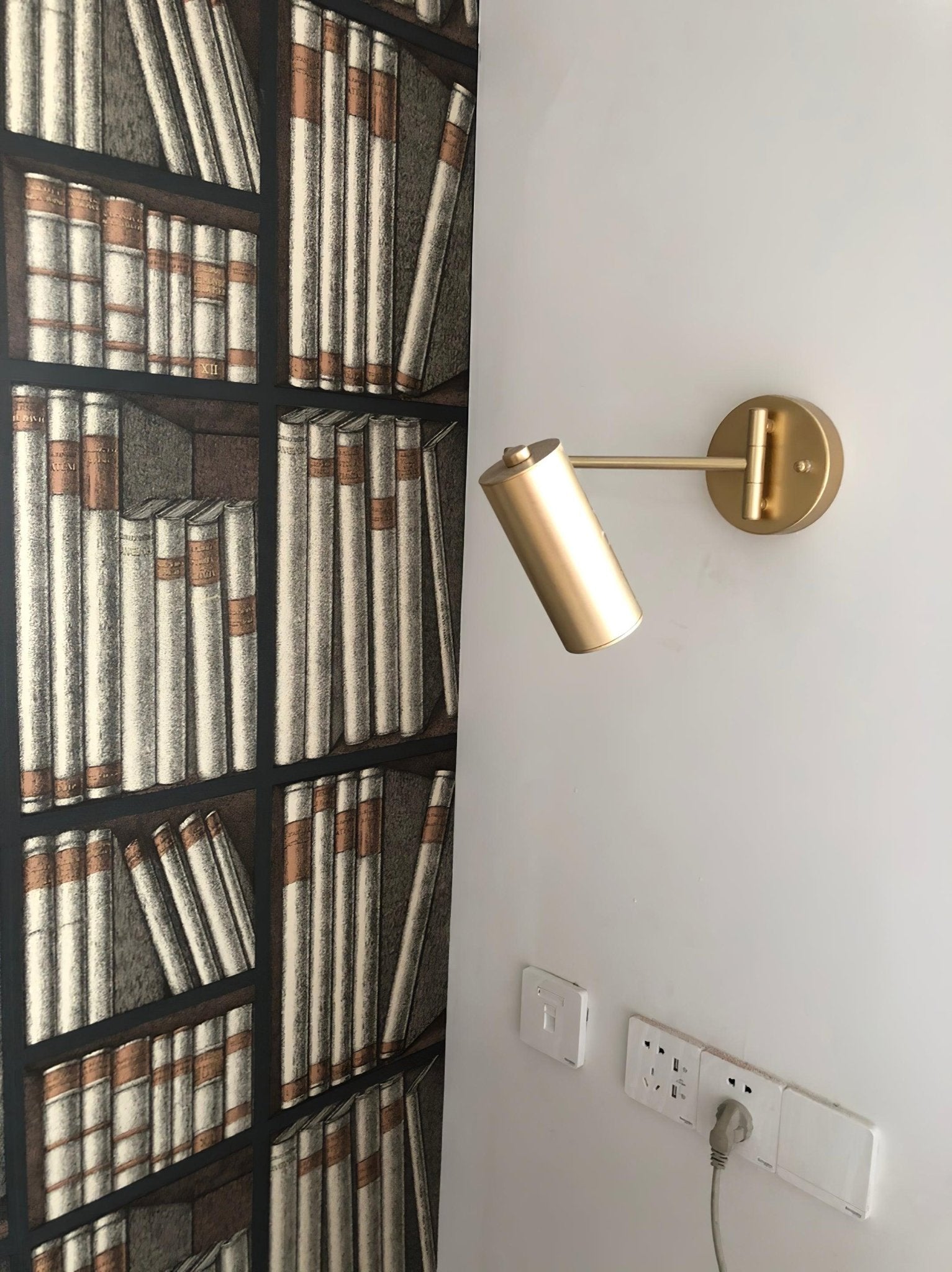 Swing Arm Wall Lamp Adjustable LED Wall Light | Rotating Modern Sconce | Metal & Acrylic | 3000K–6000K Indoor Lighting