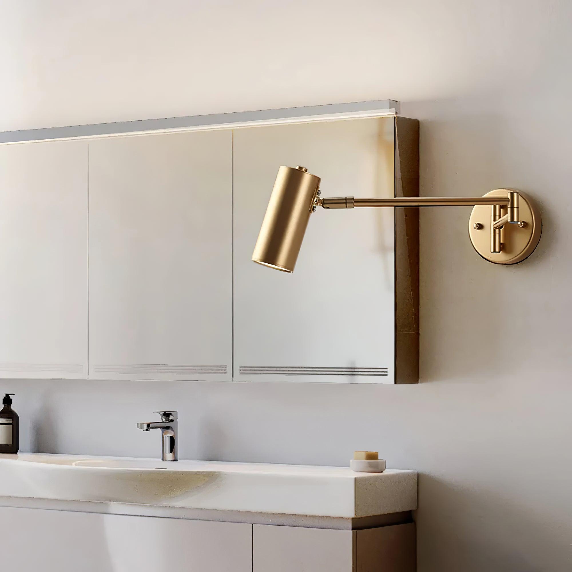 Swing Arm Wall Lamp Adjustable LED Wall Light | Rotating Modern Sconce | Metal & Acrylic | 3000K–6000K Indoor Lighting