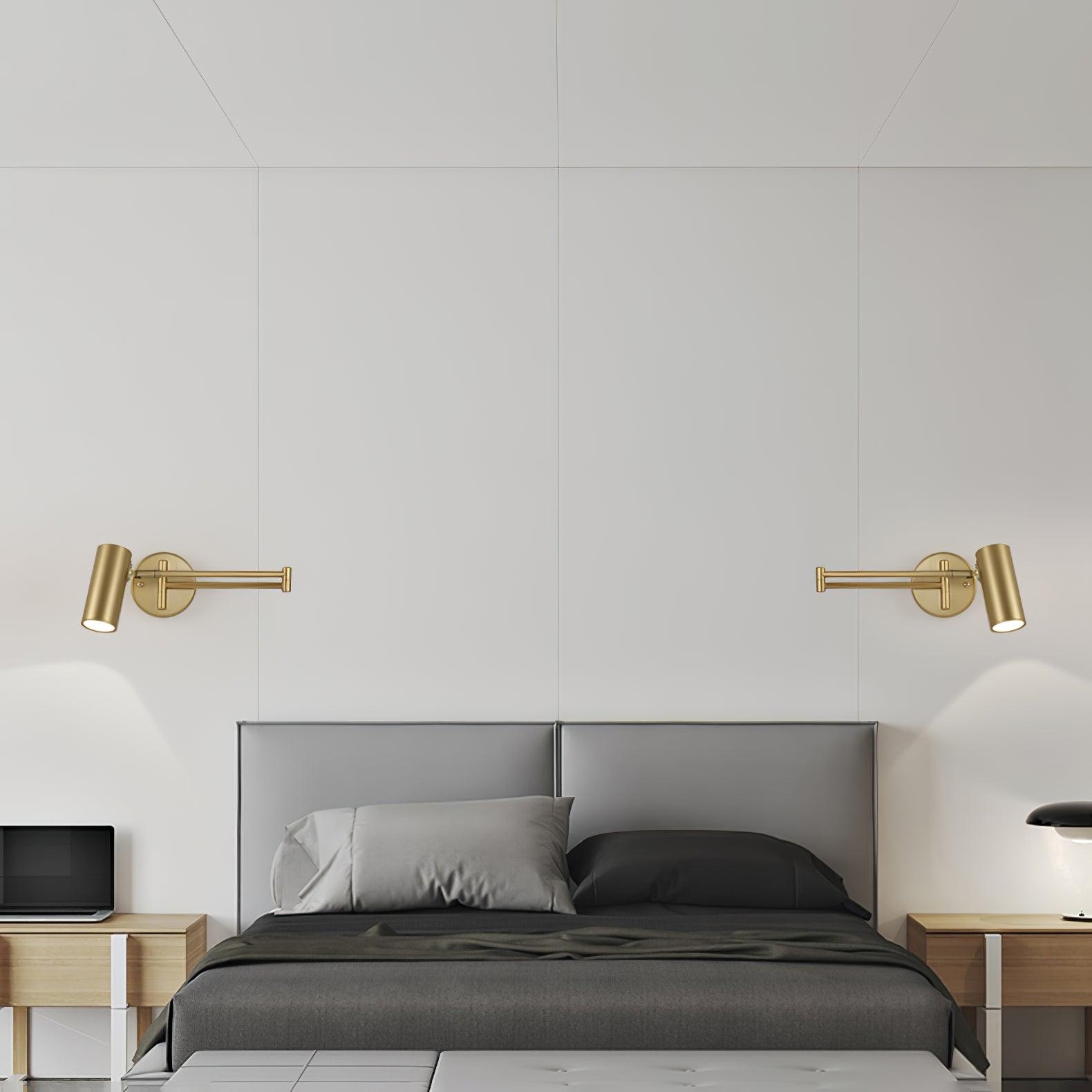 Swing Arm Wall Lamp Adjustable LED Wall Light | Rotating Modern Sconce | Metal & Acrylic | 3000K–6000K Indoor Lighting