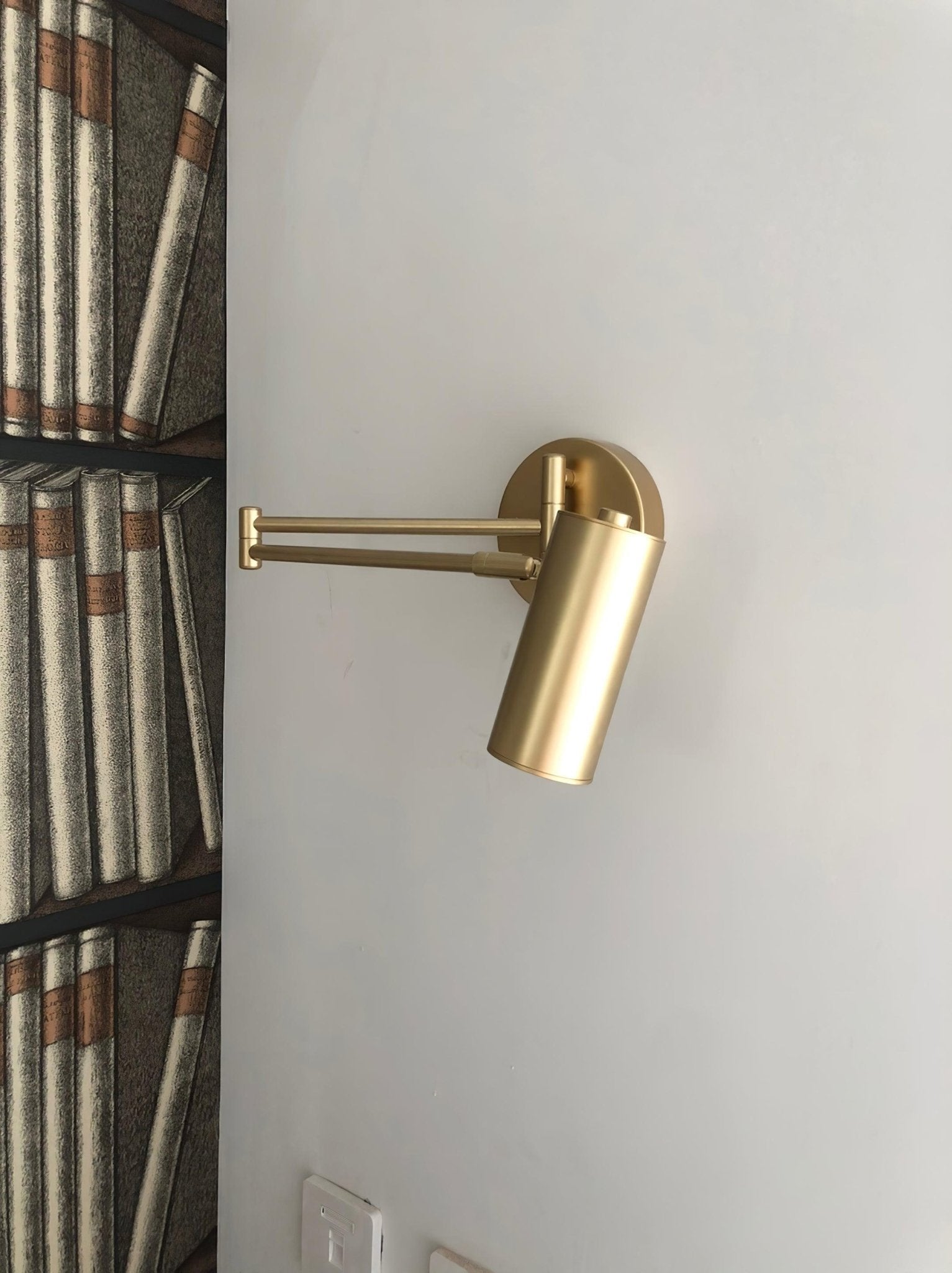 Swing Arm Wall Lamp Adjustable LED Wall Light | Rotating Modern Sconce | Metal & Acrylic | 3000K–6000K Indoor Lighting