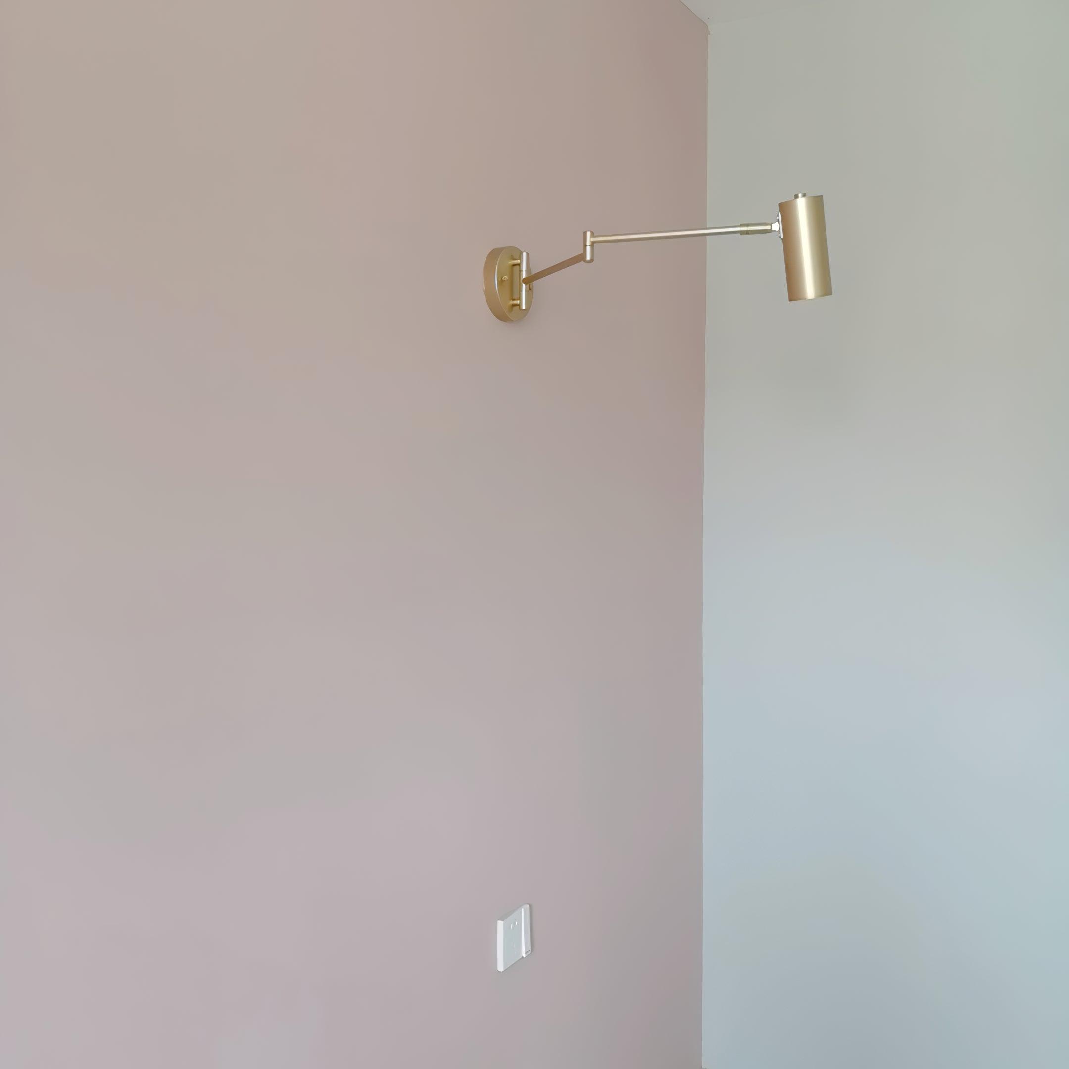 Swing Arm Wall Lamp Adjustable LED Wall Light | Rotating Modern Sconce | Metal & Acrylic | 3000K–6000K Indoor Lighting