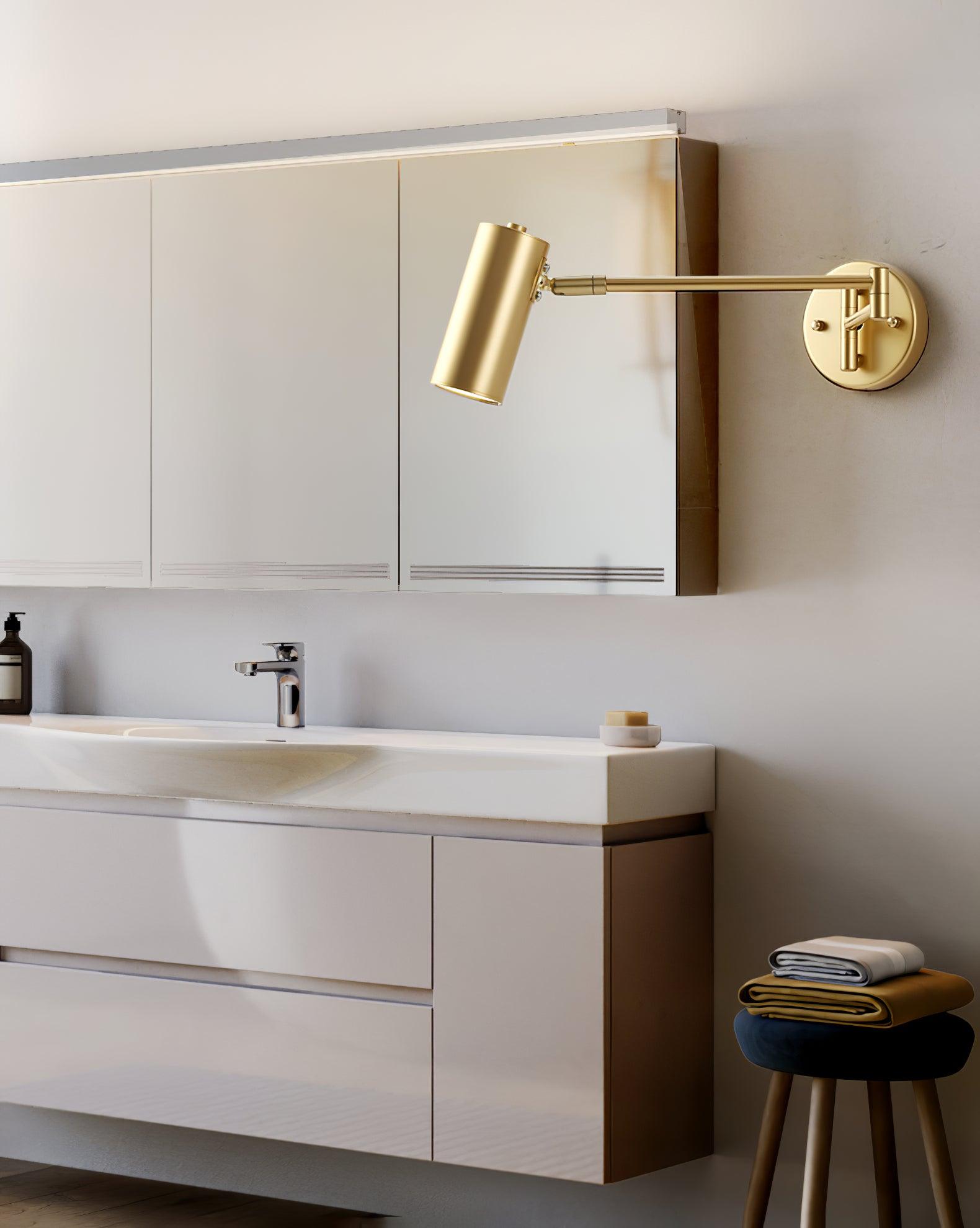 Swing Arm Wall Lamp Adjustable LED Wall Light | Rotating Modern Sconce | Metal & Acrylic | 3000K–6000K Indoor Lighting