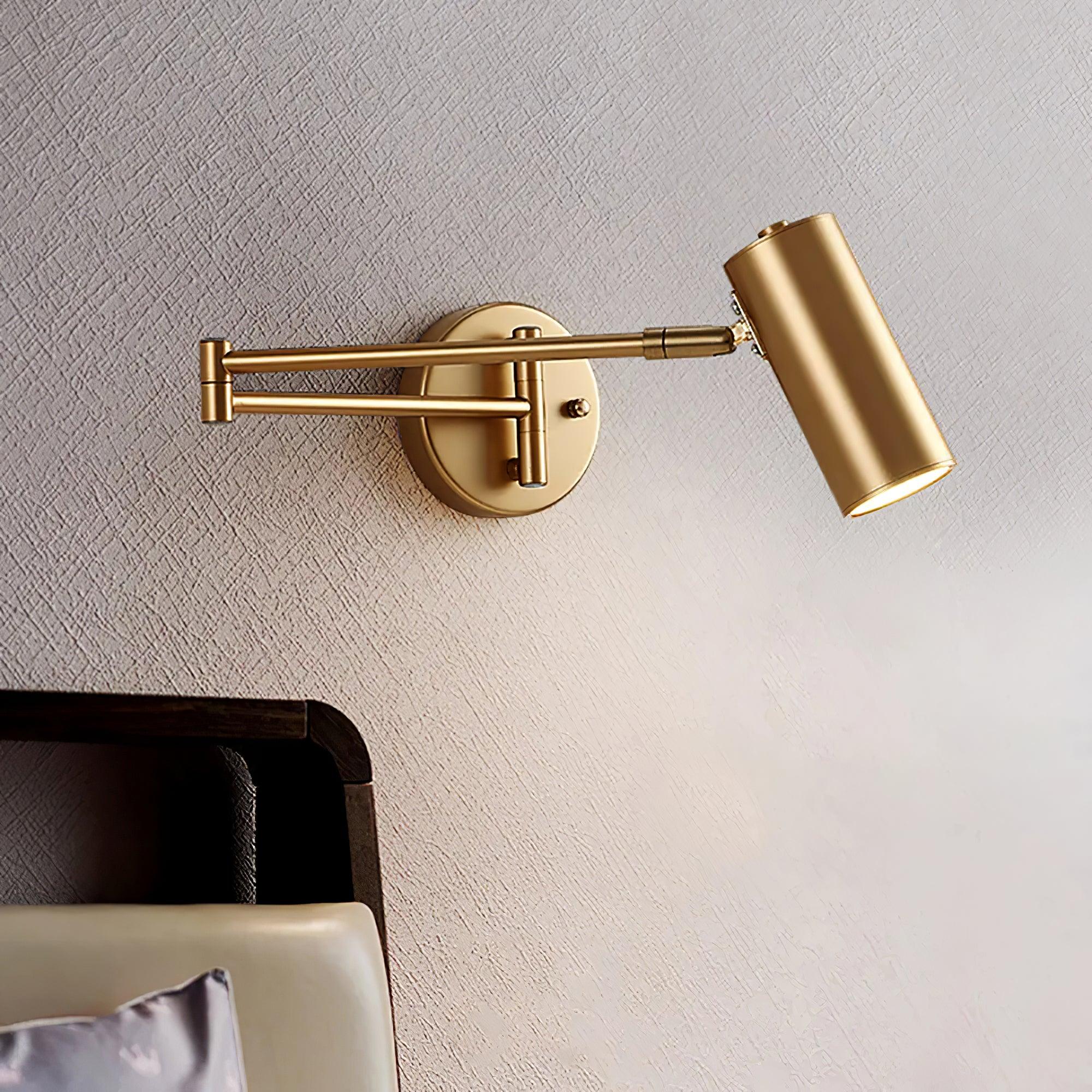 Swing Arm Wall Lamp Adjustable LED Wall Light | Rotating Modern Sconce | Metal & Acrylic | 3000K–6000K Indoor Lighting