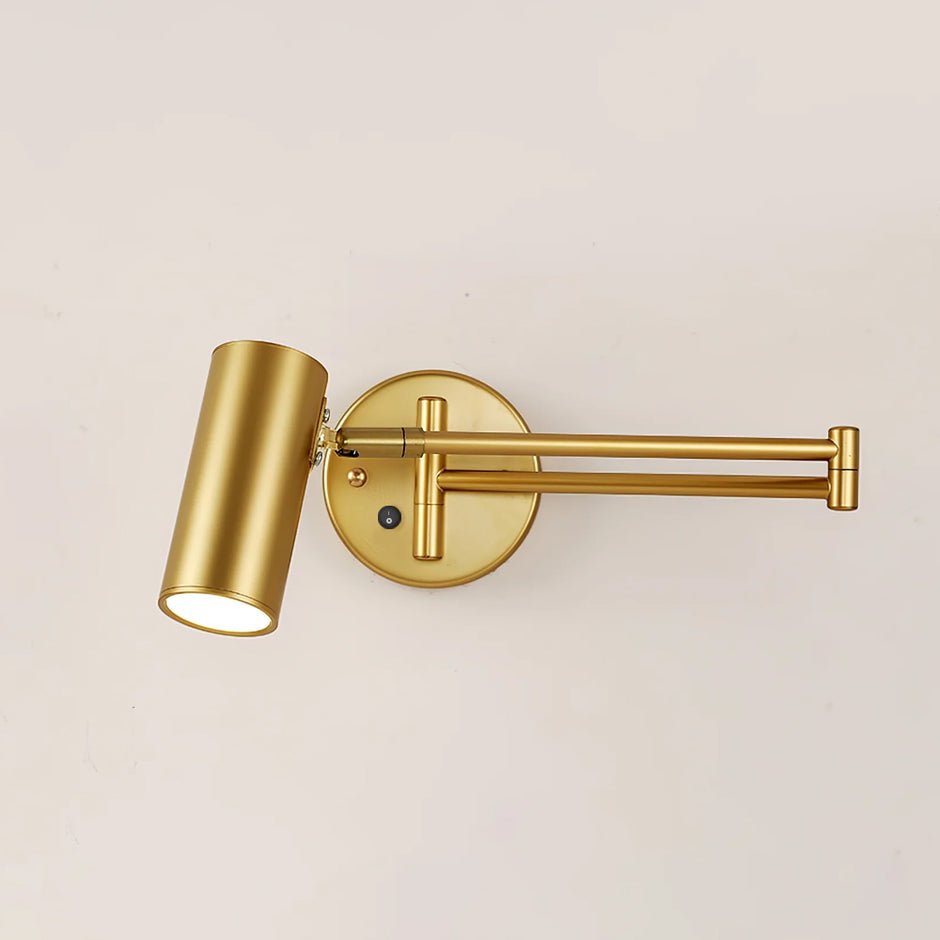 Swing Arm Wall Lamp Adjustable LED Wall Light | Rotating Modern Sconce | Metal & Acrylic | 3000K–6000K Indoor Lighting